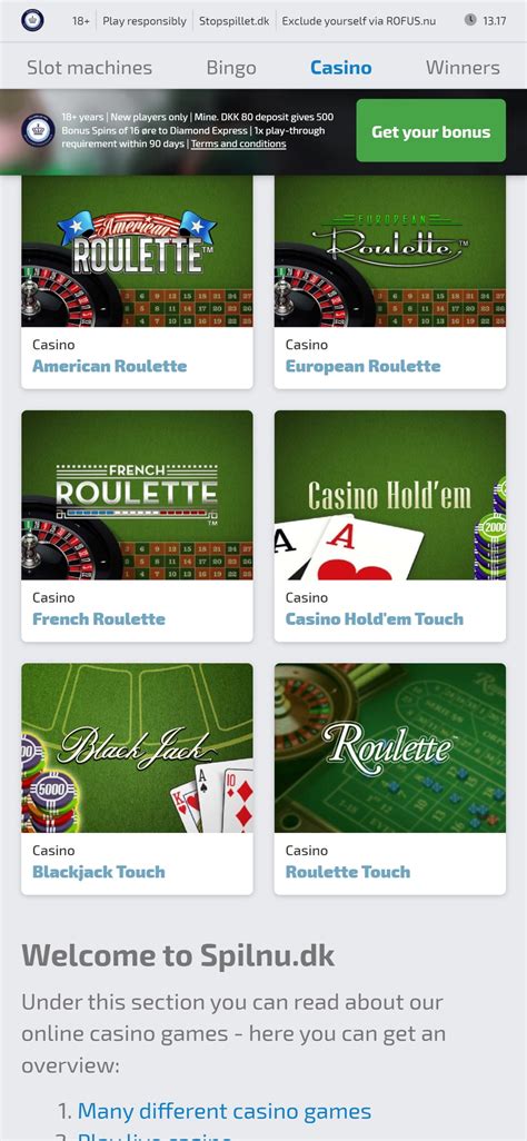 Spilnu casino app